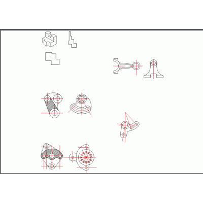 Primeros trabajos en autocad