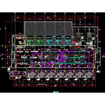 Equipment distribution - top view ccm