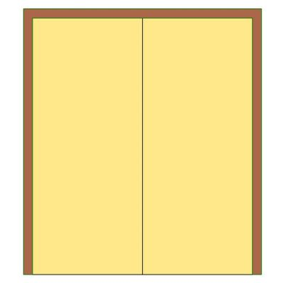 Puerta 2 hojas