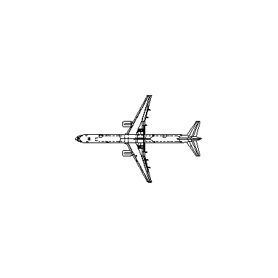 Plano Aereo del 757