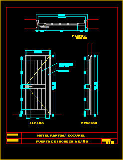 Door In DWG | CAD library