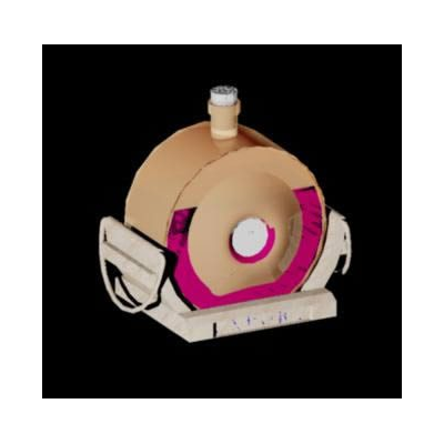 Barril de Brandy en CAD