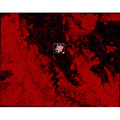 Mapa Topografico de Ajuchitlan