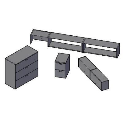 Cajoneras 3d