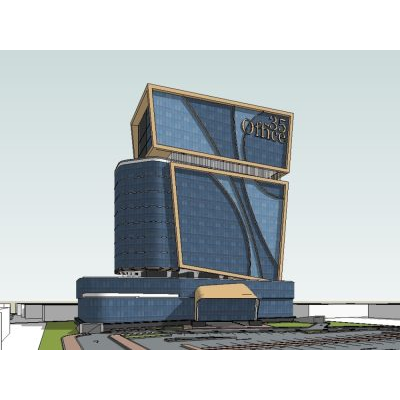 office tower35 located in palembang