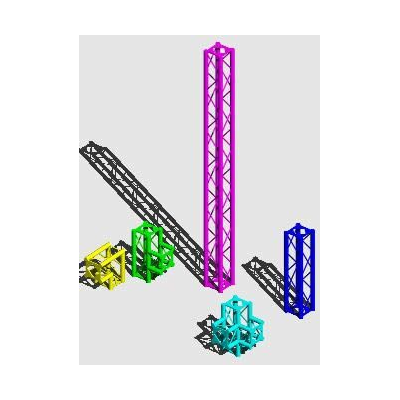 Truss - sistema modular estructural para iluminacion en escenarios