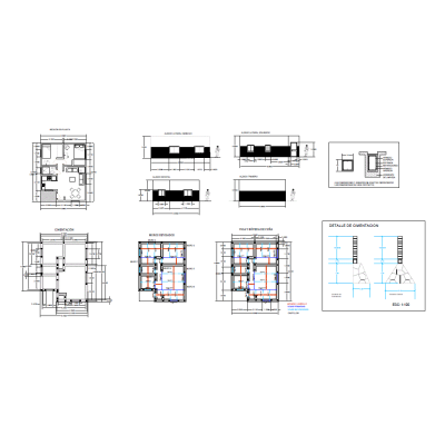 Planos proyecto de 50m2