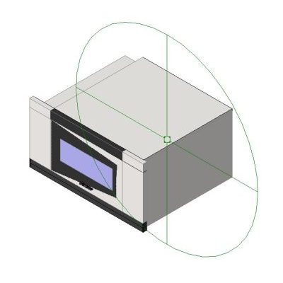 Microondas Moderno 3D