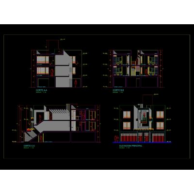 Planos Estructurales de Vivienda Urbana