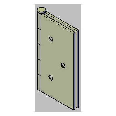 Dobradiça de livro 3 x 3