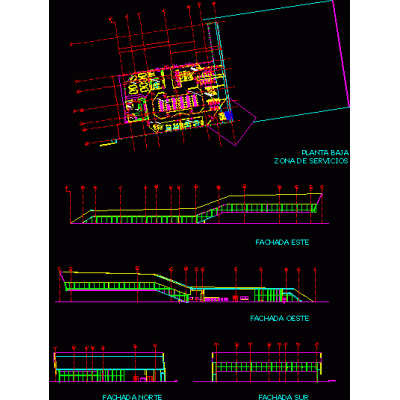 Administracion - muros - edificio administrativo