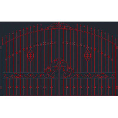 Porton de reja