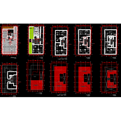 Dibujo Tecnico: Vivienda Multifamiliar