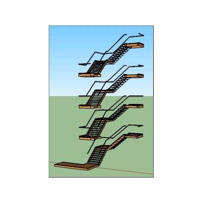 Escaleras de fabrica