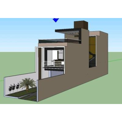 Vivienda multifamiliar 3d