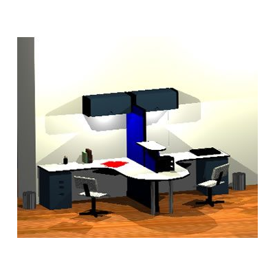 Proyecto oficina tipo 3d