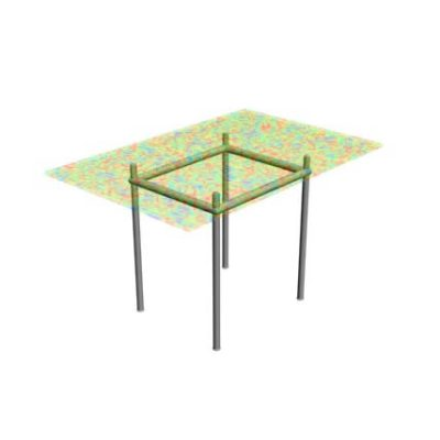 Le Corbusier 3D Table