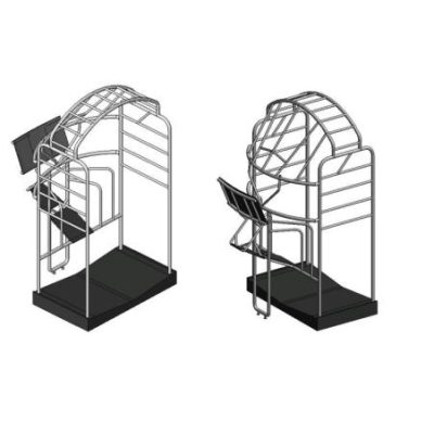 Jaula de estiramiento para gimnasio