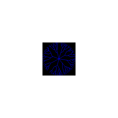 arbol Radial en Planta