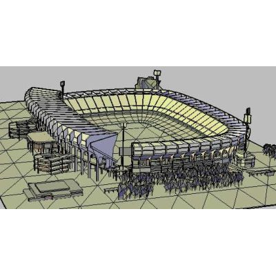 Estadio free state stadium 3d