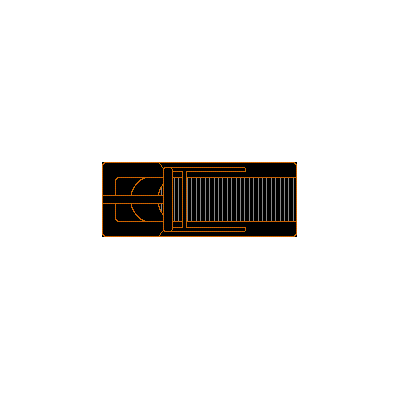 Trotadora StarTrac en Plano 2D