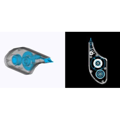 Corrector de banda 3d