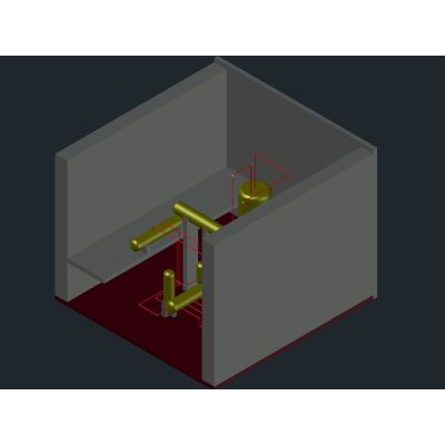 salle des machines 3D