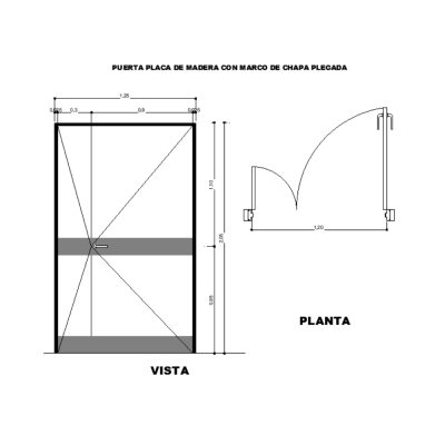 Puerta doble