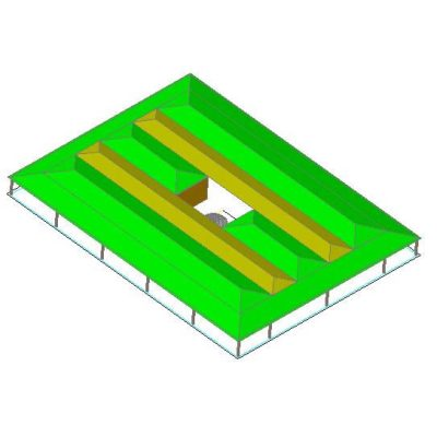 Kiosko-artesanos 3d