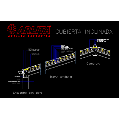 Cubierta inclinada