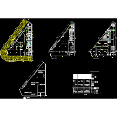 Plano Arquitectonico de Sindicato