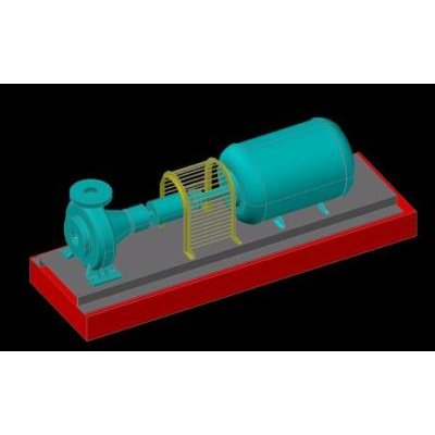 pompe centrifuge 3d