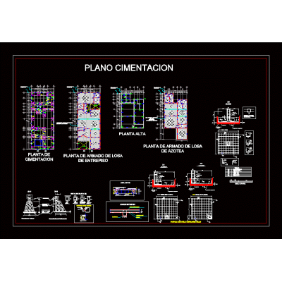 Cimentacion de piedra