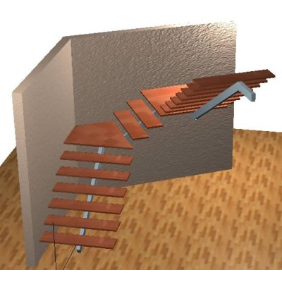 Escalera 3d