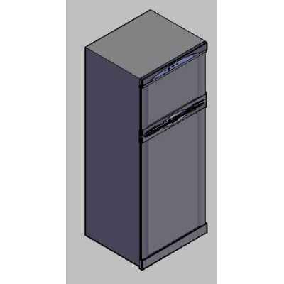 3d duplex refrigerator