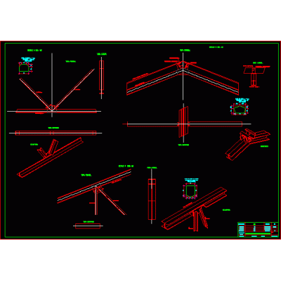 Plano estructura metalica
