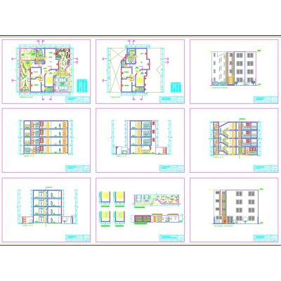 Edificio Multifamiliar de Cuatro Niveles