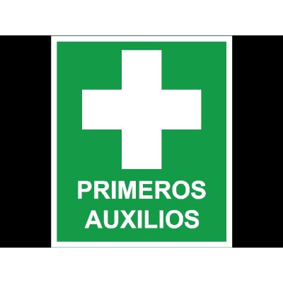 Senal de primeros auxilios proteccion civil