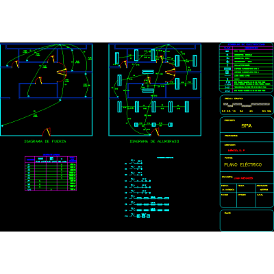 Electrical plan (mexico)