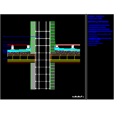 Cubierta plana transitable - shunt