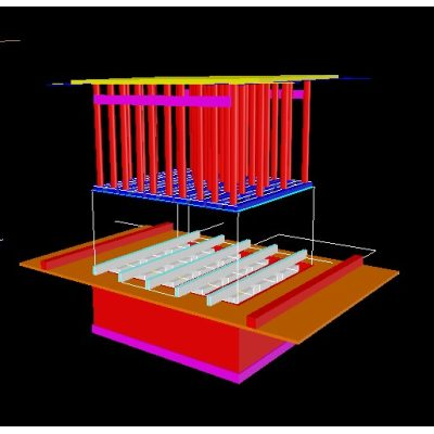 Molde para fabricacion de bloques