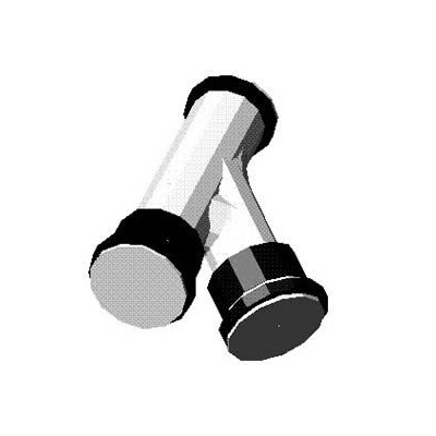 Conector PVC a 45 Grados