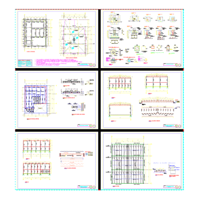 Proyecto de estructuras de templo de reuniones