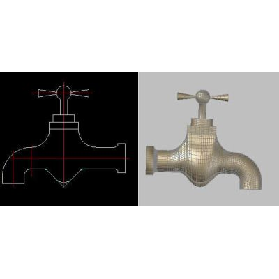 Llave para lava manos