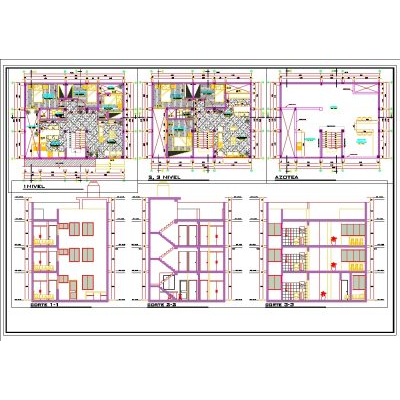 Casa multifamiliar de 84 m2