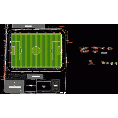 Estadio y detalles