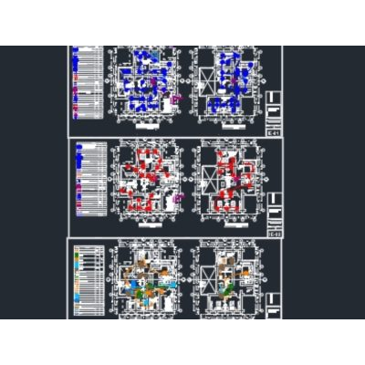 Plano de  instalacion electricas y comunicaciones   de una casa de adobe