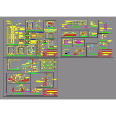 Tanque de distribucion - autocad