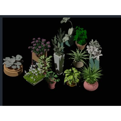 Plantas para viviendas y oficinas.