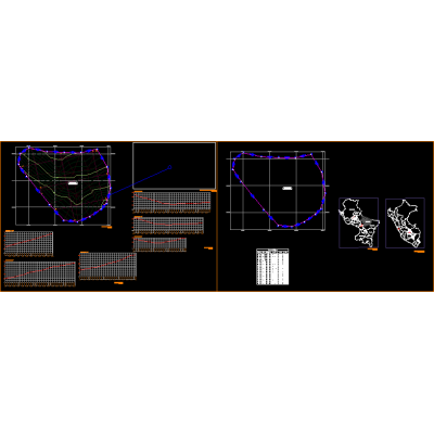 Topografia de queuna - paucartambo - cusco